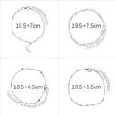 Jewelry Summer Beach Barefoot Anklet Moon Anklets Foot Bracelet Alloy Chain