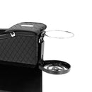 Universal Car Seat Crevice Storage Box Charger Center Dual USB Cup Rack Console