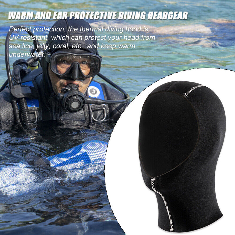 Diving Hood Cap Winter Swim Warm Head Ear Protection Surf Snorkeling Hats Newly