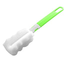 Sponge Long Handle Cup Brush Baby Glass Bottle Kitchen Cleaning Tool*9pcs