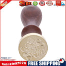 Retro Wood Letter Sealing Wax Seal Stamp Post Stamping Craft (Bestwish)