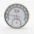 Thermometer Hygrometer Metal Case Sauna Room Temperature and Humidity Meter