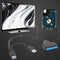 5GBPS SATA to Dual USB3.0 Master JMS578 Converter Cord for 2.5 inch SATA/HDD Box