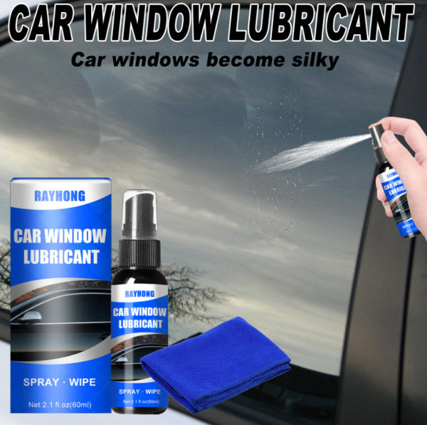 1Pc Car window lubricant track noise reduction car door rubber strip lubricating