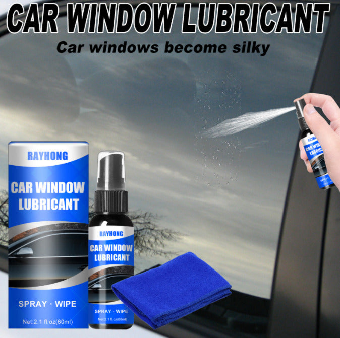 1Pc Car window lubricant track noise reduction car door rubber strip lubricating