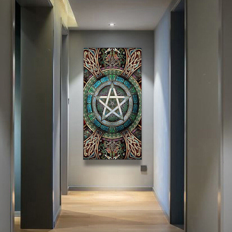 Celtic Totem Oil Paint By Numbers Kits Canvas Picture DIY Wall Drawing Craft