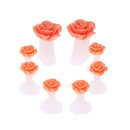 Akaddy 8pcs Silicone Toe Separator Salon Polish Manicure Pedicure Divider