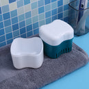 Smooth False Tooth Holder Practical Moistureproof Denture Box False Tooth Cases