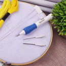 Punch Craft Tools Magic pencil DIY Punch Needle Threaders Embroidery Pen Set