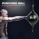 Pear Double End PU Punching Ball Reflex Speed Boxing Bag (Black) Newly