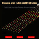 Full Titanium Alloy LED Raft Tip Repair Rod Pole Tip Fishing Tackle (0.3mm)