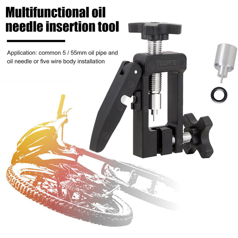 MTB Road Bike Brake Oil Needle Press Installation Tool Hose Cutter (Nylon) Newly