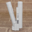 100X Pocket LED Microscope Lamp Light Jewelry Magnifier with Leather Case