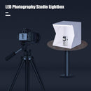 Mini Folding Lightbox with LED Strap 20cm Photography Studio Softbox Universal