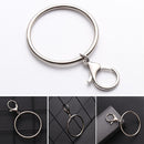 Big Ring Rock Metal Hip Hop Jewelry Pants Key Ring Bag Chain Key Chains Clip
