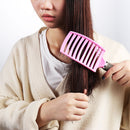 Wide tooth Hair Comb Hairdressing Styling Tools Anti-static Massager Brush