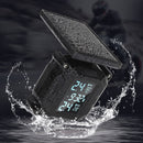 USB Solar Powered Wireless Motorbike Tire Pressure Monitoring Motorcycle TPMS