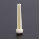 6-String Guitar Bridge Pins Saddle Nut Acoustic Cattle (White) Newly