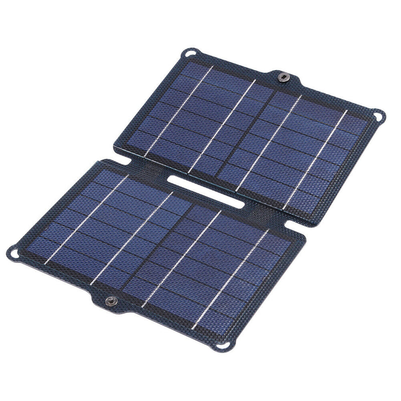 10W 5V Foldable Solar Panel Pack Ultra-thin Waterproof Solar Charger for Ph