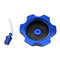 CNC Aluminum Gas Fuel Petrol Tank Cap for Dirt/Pit Bike ATV Quad (Blue)