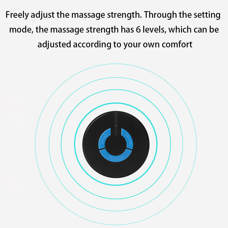 Portable Neck Cervical Massage Mini Electric Meridian Patch Muscle Pain Relief