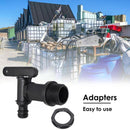 3/4" Plastic Faucet Bucket Tools 16.5mm Barrel Joint C3 Hose For IBCGardenHose.