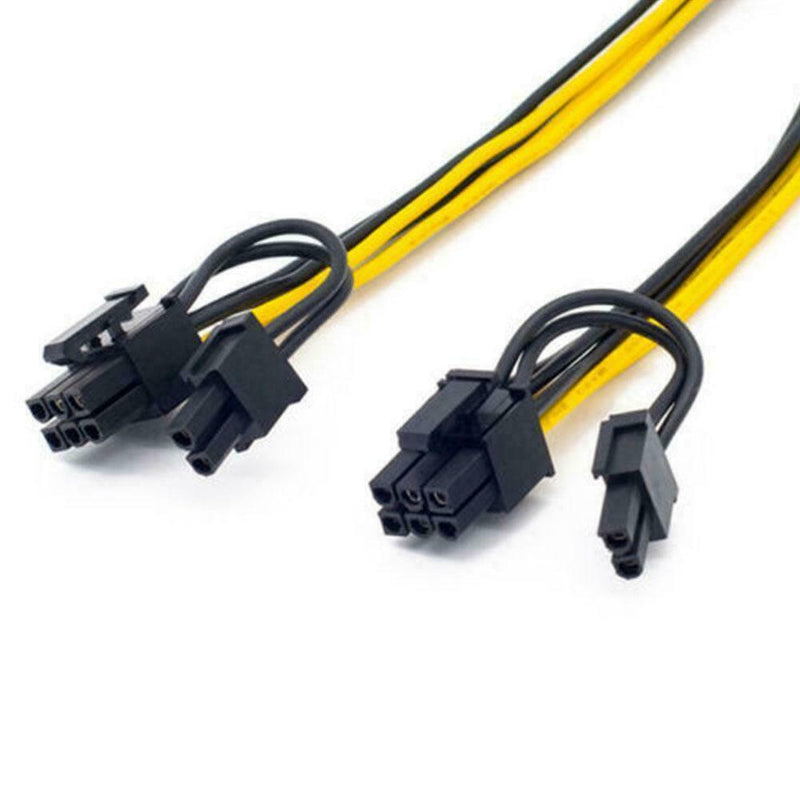 EPS CPU 12V 8 Pin to Dual 8 (6+2) Pin PCIE Adapter Bes Supply Power 7Y6T I0N6
