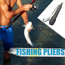 Plastic Fishing Pliers Gripper Body Grip Grabber Fishing Clip Clamp (Black)