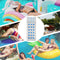 #A Children Portable Water Play Toys Swimming Surfboards Pool Floating Bed Raft