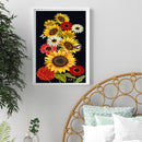 Sunflower Oil Paint By Numbers Kits Canvas Picture DIY Home Decoration Gifts
