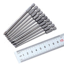 ,A Screwdriver-Bits with Slot, Phillips, S2-Steel, 10-Piece