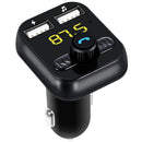 Bluetooth-compatible Handsfree Car Kit FM Transmitter LCD MP3 Player USB Charger