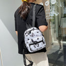 Fashion Women Animal Pattern Printing Backpack Casual Small Handbags (B)