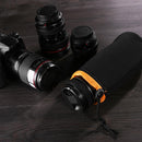 Waterproof Neoprene Camera Lens Pouch Bag Drawstring Protector Case (L)