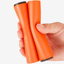 Mountain Bike Handlebar Grips Cover Soft Bicycle Handle Grips Set (Orange) Newly
