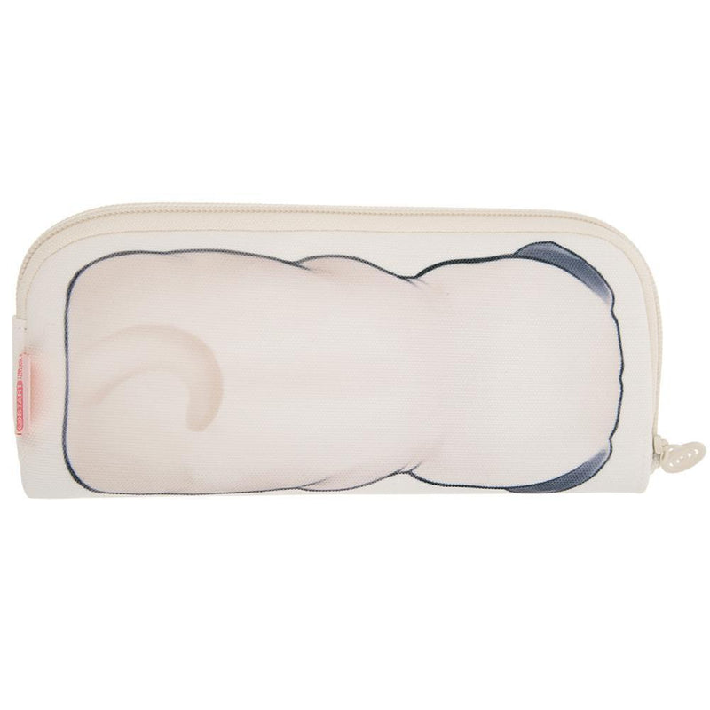 Stationery Storage Pouch Canvas Box Pencil Bag Makeup Case ( Pencil case-D)