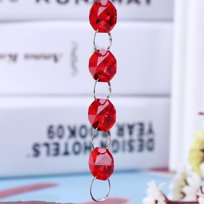 Occitop Crystal Glass Door Cord Tassel Curtain Beads Thread Wedding Room Decor