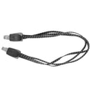 MTB Luggage Elastic Rope Bicycle Tie Cargo Retractable Belt w/ Hook Black White