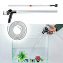Filter Aquarium Water Changer Drainer Gravel Vacuum Siphon Fish Tank Cleaner