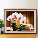 5D DIY Full Round Drill Diamond Painting Phalaenopsid Home Decoration Art Craft