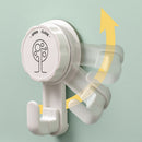 Vacuum Suction Cup Wall Hanging Hook Door Hangers Holder Rack (White) Newly