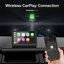 7 inch Screen Bluetooth-compatible for Wireless CarPlay Android Auto Navigation