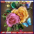 5D DIY Full Drill Diamond Painting Charming Flowers Cross Stitch Embroidery