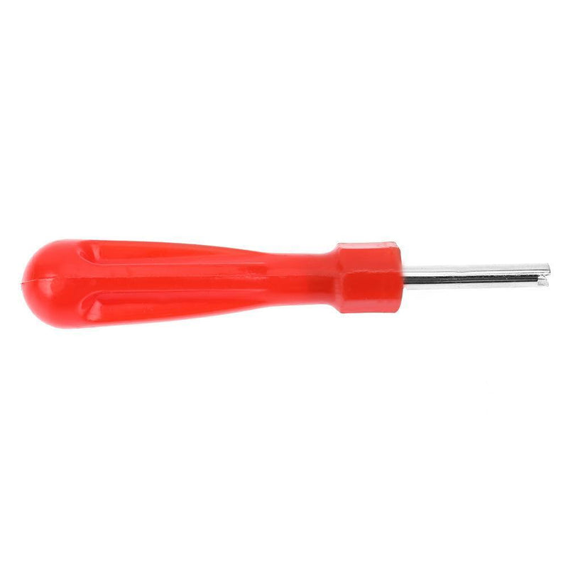 100pcs Car Tire A/C Air Conditioning Schrader Valve Cores w/ Remover Wrench