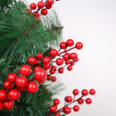 Artificial Red Bird Berry Spray Stem Of Berries Autumn Christmas Decor Xmas.