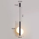 Room Hanging Lighting Bedside Lamp Pendant Lamp LED Ceiling Light Modern Style