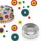 3pcs Stainless Steel Round Cake Mold Kitchen Fondant Cookie Decorating Tool