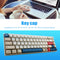 #A Keycaps Pbt Dye Sublimation Keyboard Key Cap 126/134 Keys Keyboard Accessorie