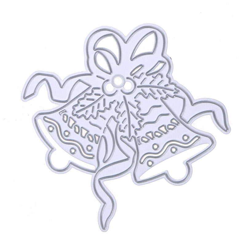 Christmas Bell Cutting Dies Stencils Scrapbook Embossing DIY Craft Card-177608