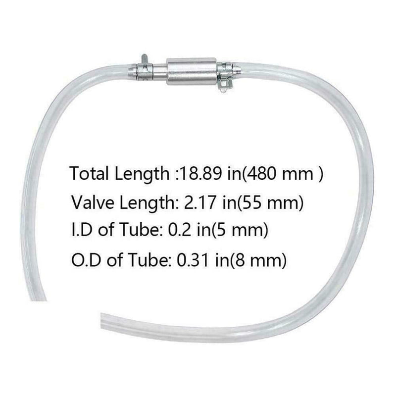 Motorcycle Car Clutch Brake Bleeder One Way Valve &Tube Kit Bleeding Tools V8I5